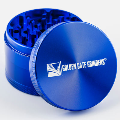 Golden Gate Grinders 2.5" Spice Crusher Aluminum Grinder - Blue